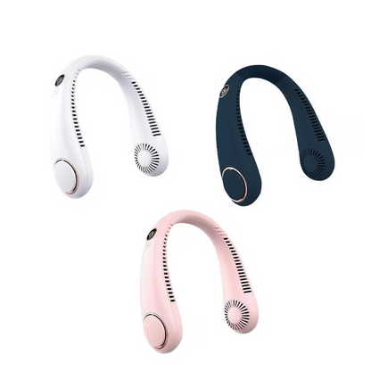 Portable Bladeless Hanging Neck Fan - (IMPORTED)