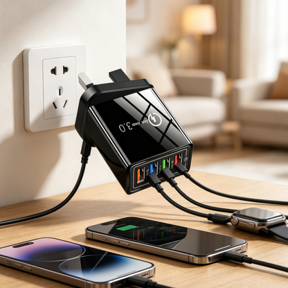 The Charger Big Tech Hates | 4-Port Quick Charge 3.0 + AI Performance Boost