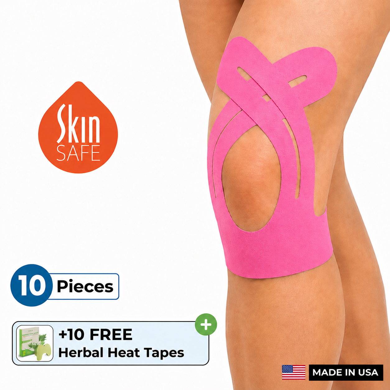 APRIS™ Knee Pajamas — Pre-Cut Kinesiology Tape