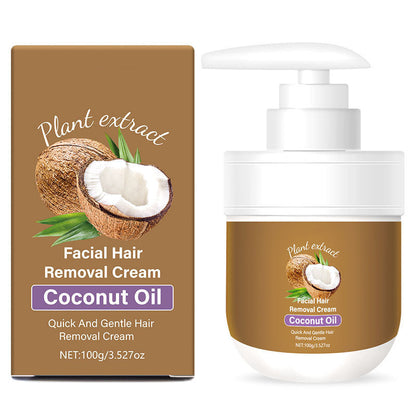 🎁Coconut Facial Hair Removal Cream